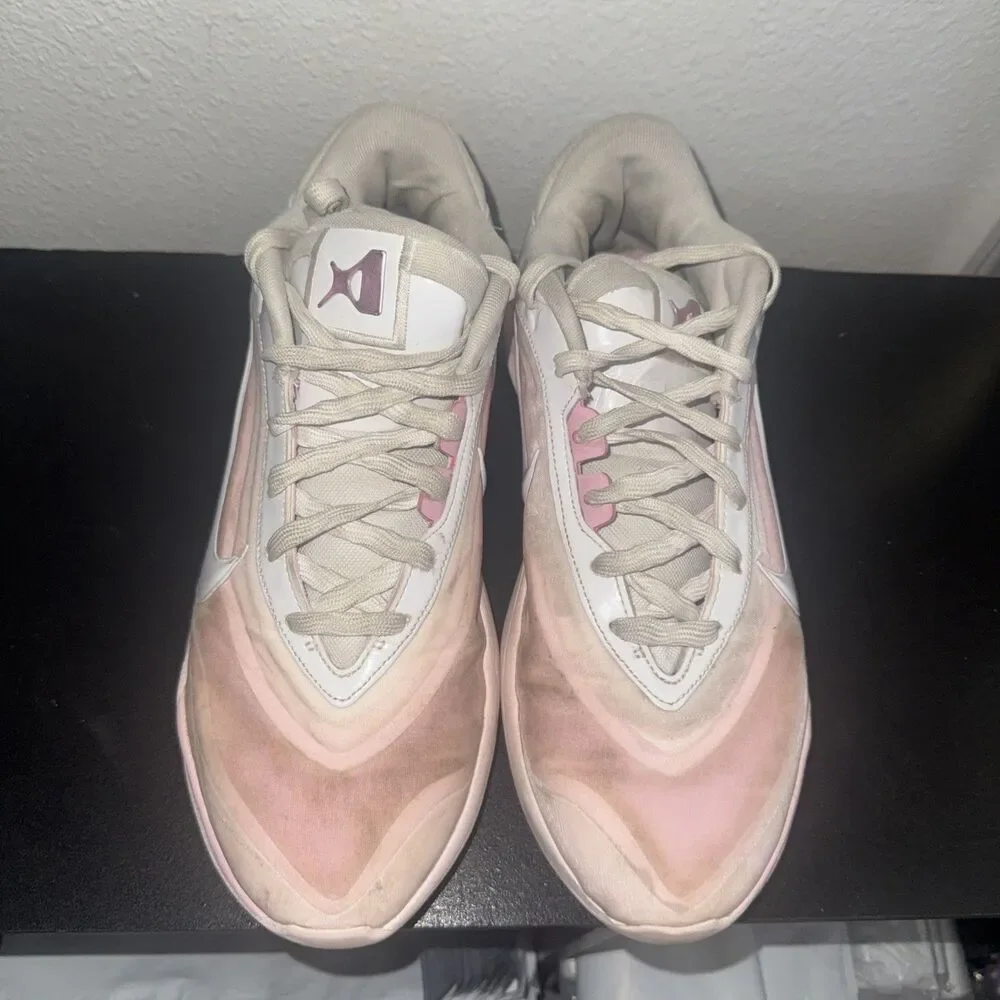 Nike A'one Aja Wilson White Perfect Pink Prism Pink FZ8605-101 Women Size 11.5